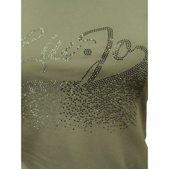 Liu Jo - T-Shirt für Damen, Schmal (Grün) - Image 3