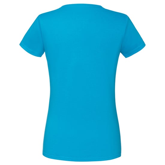 Fruit of the Loom - "Iconic" T-Shirt für Damen, Gekämmte Baumwolle (Azure Blau) - Image 2