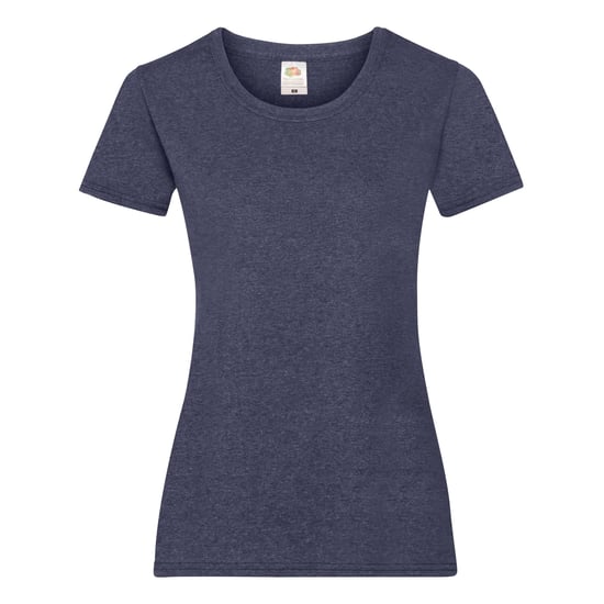 Fruit of the Loom - "Valueweight" T-Shirt für Damen (Vintage Heather Navy) - Image 1