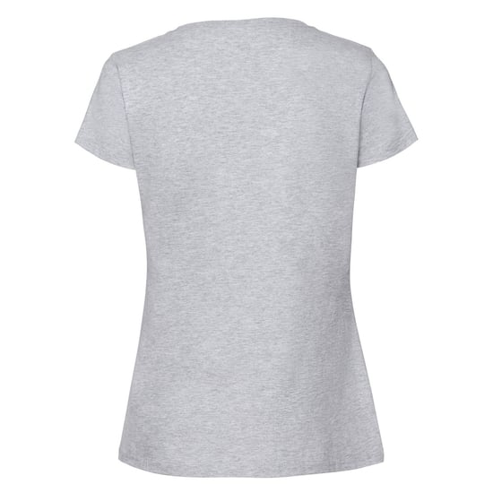 Fruit of the Loom - "Iconic 190" T-Shirt für Damen (Grau meliert) - Image 2