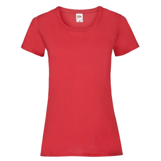 Fruit of the Loom - "Valueweight" T-Shirt für Damen (Rot) - Image 1