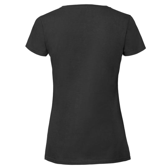 Fruit of the Loom - "Iconic 190" T-Shirt für Damen (Schwarz) - Image 2