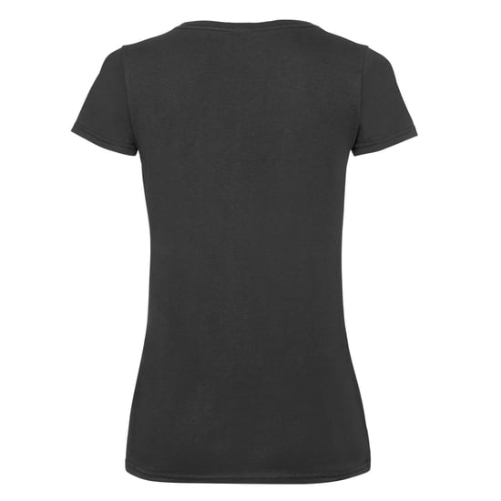 Fruit of the Loom - "Valueweight" T-Shirt V-Ausschnitt für Damen (Schwarz) - Image 2
