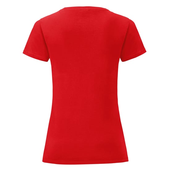 Fruit of the Loom - "Iconic 150" T-Shirt für Damen (Rot) - Image 2