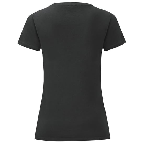 Fruit of the Loom - "Iconic" T-Shirt für Damen, Gekämmte Baumwolle (Schwarz) - Image 2
