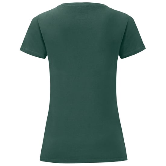 Fruit of the Loom - "Iconic" T-Shirt für Damen, Gekämmte Baumwolle (Tannengrün) - Image 2
