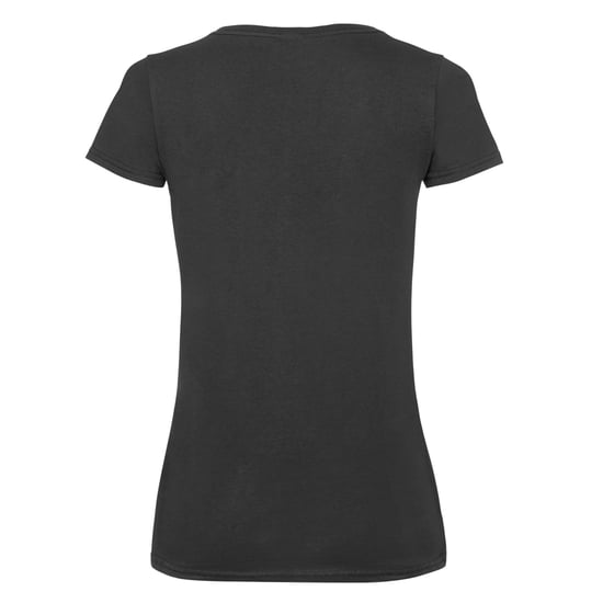 Fruit of the Loom - "Valueweight" T-Shirt V-Ausschnitt für Damen (Schwarz) - Image 2