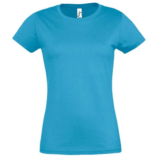 SOLS - "Imperial" T-Shirt für Damen (Aquablau) - Image 1