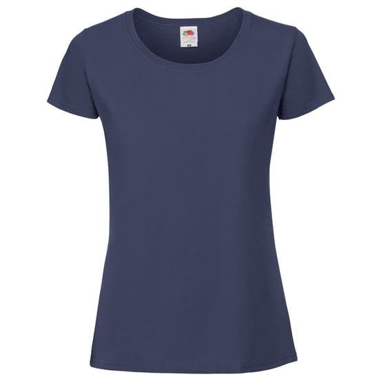 Fruit of the Loom - "Iconic 195 Premium" T-Shirt für Damen (Marineblau) - Image 1