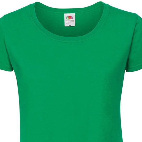Fruit of the Loom - "Iconic 190" T-Shirt für Damen (Irisches Grün) - Image 2