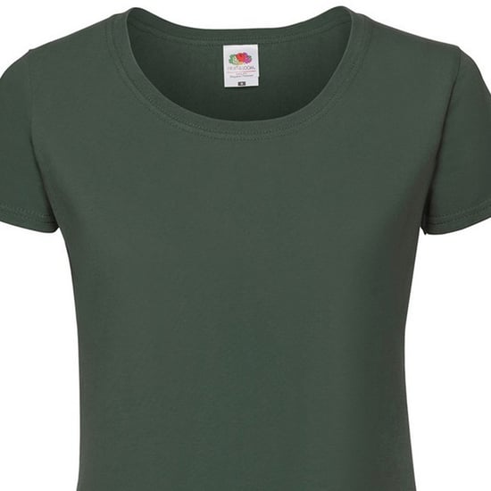 Fruit of the Loom - "Iconic 190" T-Shirt für Damen (Flaschengrün) - Image 2