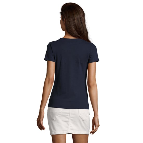 SOLS - "Imperial" T-Shirt V-Ausschnitt für Damen (Dunkelblau) - Image 2