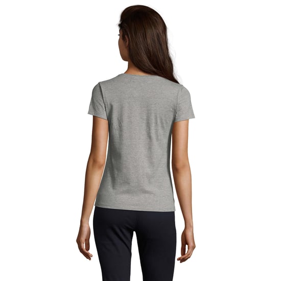 SOLS - "Imperial" T-Shirt V-Ausschnitt für Damen (Grau meliert) - Image 2