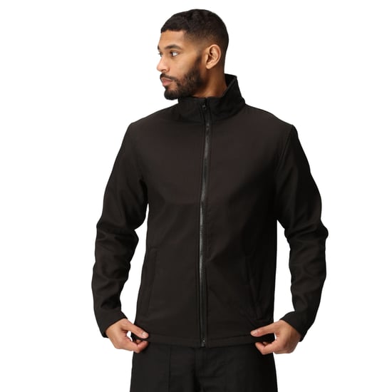 Regatta - "Ablaze Printable" Softshelljacke für Herren (Schwarz) - Image 4