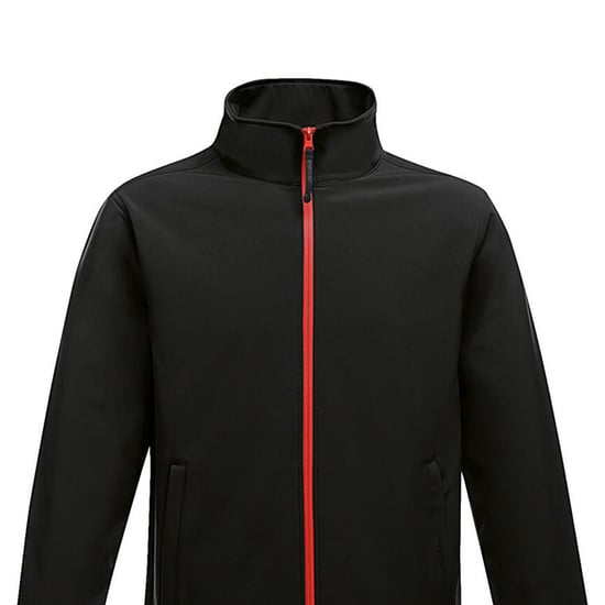 Regatta - "Ablaze Printable" Softshelljacke für Damen (Schwarz/Rot) - Image 2