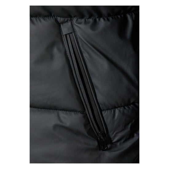 Minoti - Jacke für Herren, Reißverschlusstasche, PU (Schwarz) - Image 4