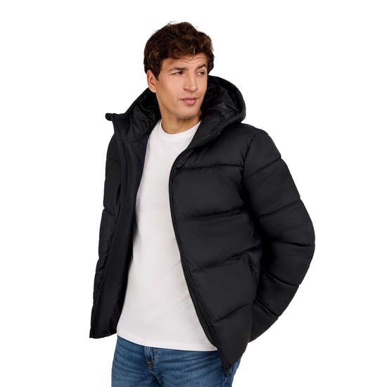 Minoti - Jacke für Herren, Reißverschlusstasche, PU (Schwarz) - Image 5