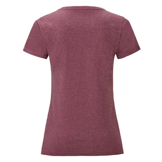 Fruit of the Loom - "Iconic" T-Shirt für Damen (Heide Burgund) - Image 2