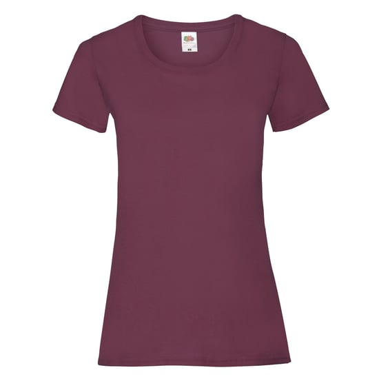 Fruit of the Loom - "Valueweight" T-Shirt für Damen (Burgunderrot) - Image 1