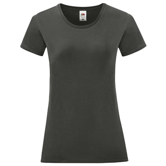 Fruit of the Loom - "Iconic" T-Shirt für Damen, Gekämmte Baumwolle (Hellgrau unifarben) - Image 1