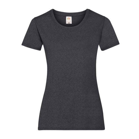 Fruit of the Loom - "Valueweight" T-Shirt für Damen (Dunkelgrau) - Image 1