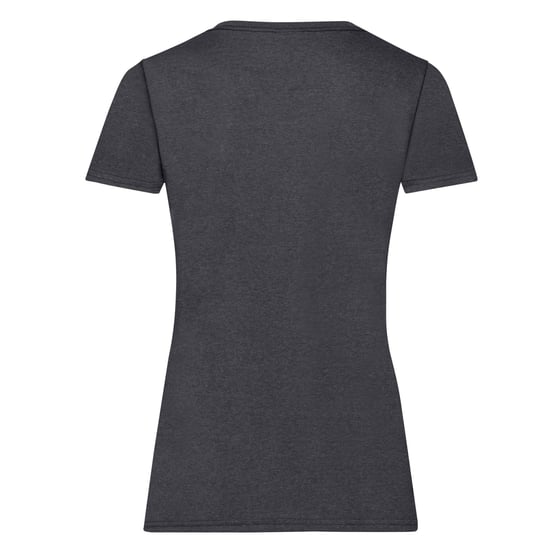 Fruit of the Loom - "Valueweight" T-Shirt für Damen (Dunkelgrau) - Image 2