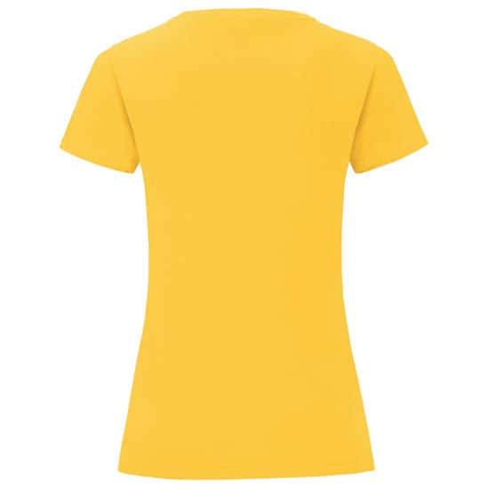 Fruit of the Loom - "Iconic" T-Shirt für Damen, Gekämmte Baumwolle (Sonnenblume) - Image 2