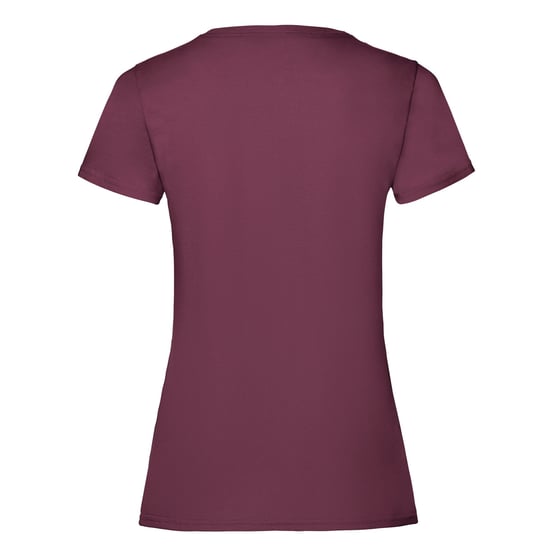 Fruit of the Loom - "Valueweight" T-Shirt für Damen (Heide Burgund) - Image 2