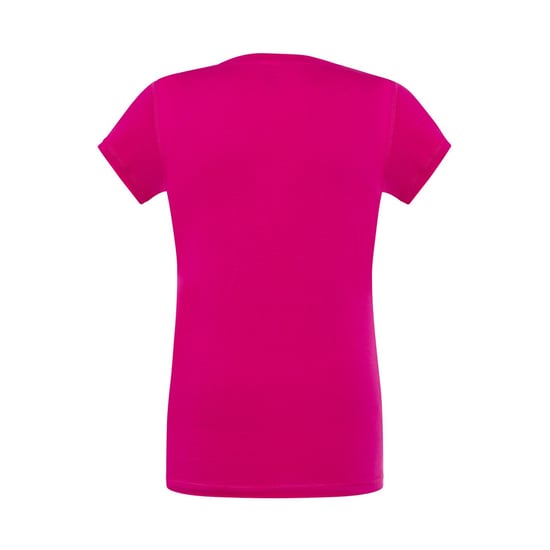 JHK - "Sicilia" T-Shirt für Damen, V-Ausschnitt (Fuchsie) - Image 2