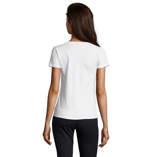 SOLS - "Imperial" T-Shirt V-Ausschnitt für Damen (Weiß) - Image 2