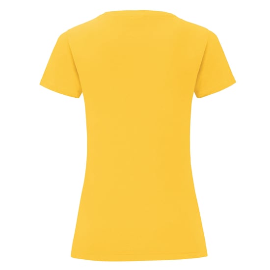 Fruit of the Loom - "Iconic 150" T-Shirt für Damen (Sonnenblume) - Image 2