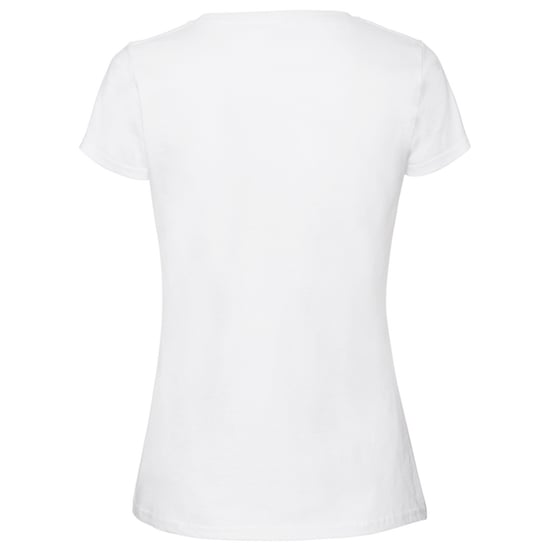 Fruit of the Loom - "Iconic 195" T-Shirt für Damen (Weiß) - Image 2