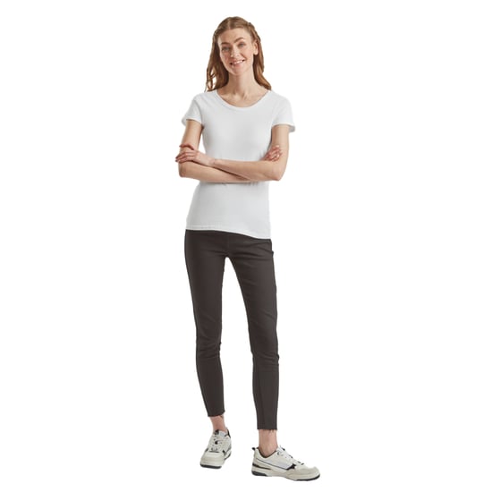 Fruit of the Loom - "Iconic 195" T-Shirt für Damen (Weiß) - Image 3