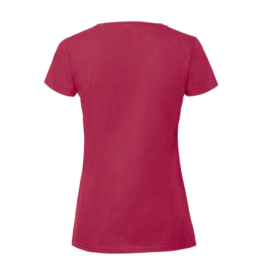 Fruit of the Loom - "Iconic 190" T-Shirt für Damen (Cranberry) - Image 2