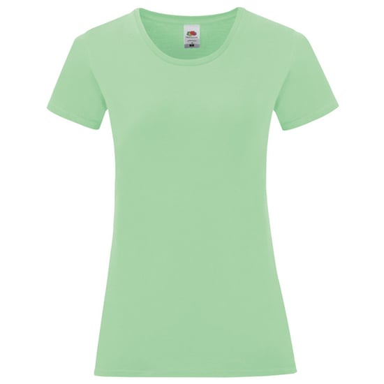 Fruit of the Loom - "Iconic" T-Shirt für Damen, Gekämmte Baumwolle (Minzgrün) - Image 1
