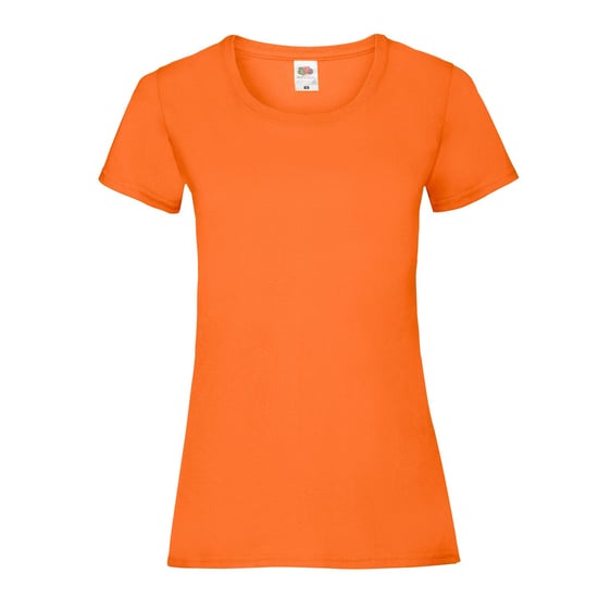 Fruit of the Loom - "Valueweight" T-Shirt für Damen (Orange) - Image 1