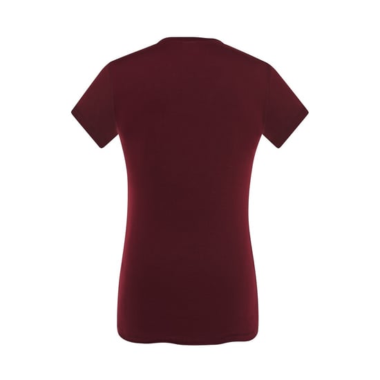 JHK - "Sicilia" T-Shirt für Damen, V-Ausschnitt (Kardinal) - Image 2