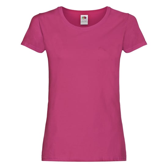 Fruit of the Loom - "Original" T-Shirt für Damen (Fuchsie) - Image 1