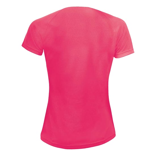SOLS - "Sporty" T-Shirt für Damen Raglanärmel (Neon-Koralle) - Image 2