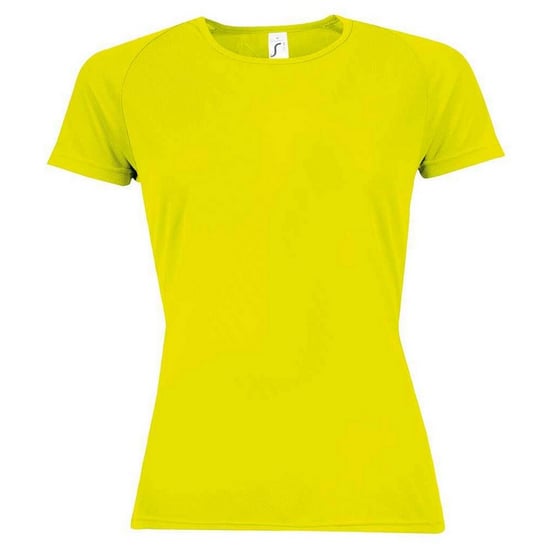 SOLS - "Sporty" T-Shirt für Damen Raglanärmel (Neon-Gelb) - Image 1