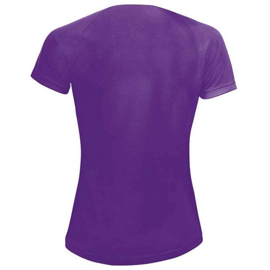 SOLS - "Sporty" T-Shirt für Damen Raglanärmel (Dunkel-Lila) - Image 2