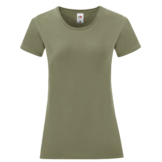 Fruit of the Loom - "Iconic 150" T-Shirt für Damen (Klassisch Olivgrün) - Image 1