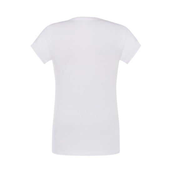 JHK - "Sicilia" T-Shirt für Damen, V-Ausschnitt (Weiß) - Image 2
