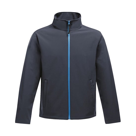 Regatta - "Ablaze Printable" Softshelljacke für Damen (Marineblau/Graublau) - Image 1