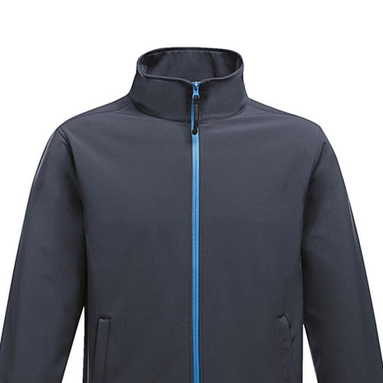 Regatta - "Ablaze Printable" Softshelljacke für Damen (Marineblau/Graublau) - Image 2