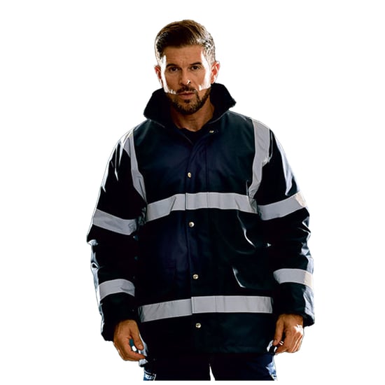 Yoko - Sicherheitsjacke für Herren/Damen Unisex (Marineblau) - Image 2