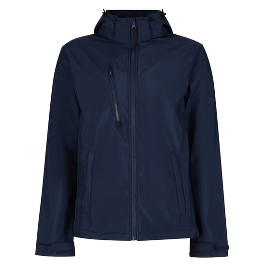 Regatta - "Venturer" Softshelljacke mit Kapuze für Herren (Marineblau) - Image 1