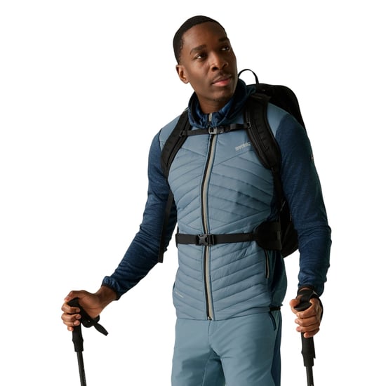 Regatta - "Andreson" Hybridjacke für Herren, meliert (Blassblau/Nachthimmel) - Image 4