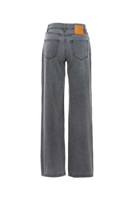 BENU Damen Graue Straight Leg Jeans - Image 5