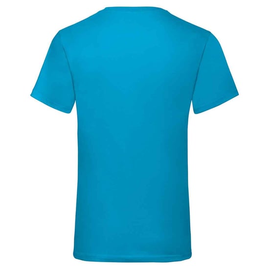 Fruit of the Loom - "Valueweight" T-Shirt V-Ausschnitt für Herren/Damen Unisex (Azure Blau) - Image 2